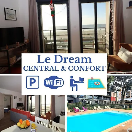 Apartment Le Dream By Tah - Face Avec Balcon, Parking Et Wifi